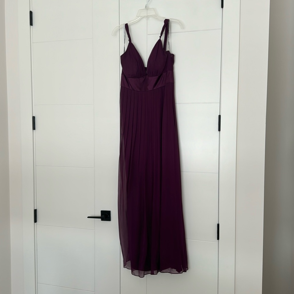 Jenny Yoo Eggplant Dreas - Picture 1 of 2